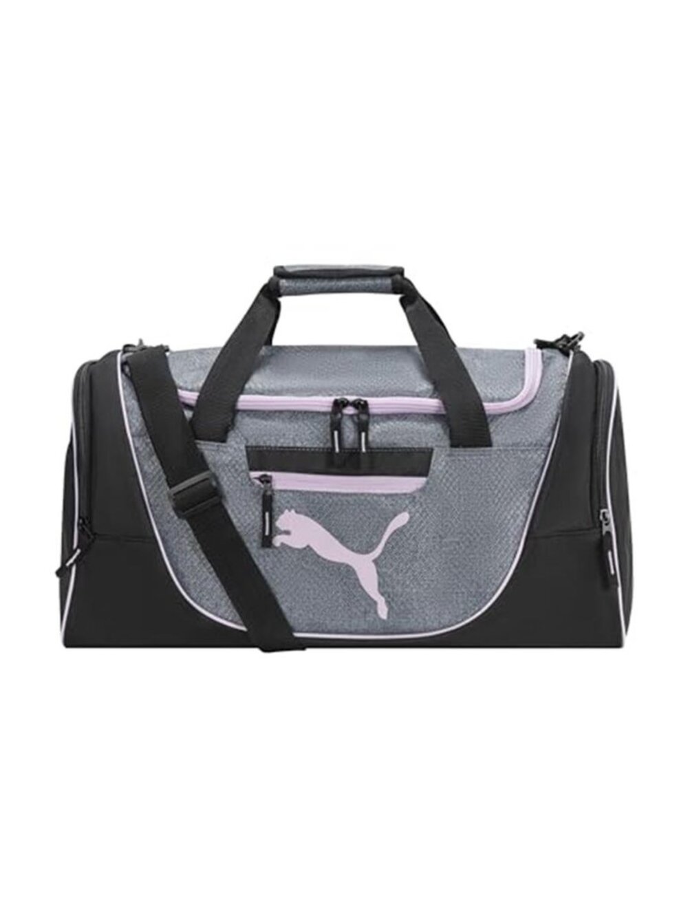 Travel Duffel Bag With Shoe Compartment Side Pockets Gym Overnight Weekender